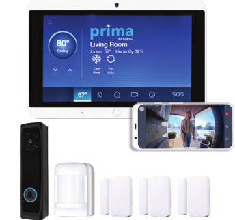 Prima Security Kit + Doorbell Camera